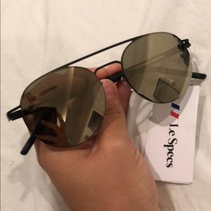 Le specs black sunglasses